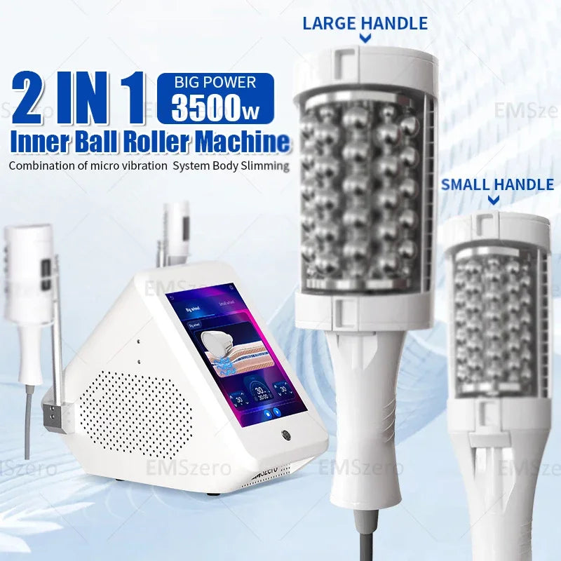 2 IN 1 EMSzero NEW Muscle Relaxation Fat Removal Cellulite 5D Massage Roller Electromagnetic Muscle Building Training for Salon