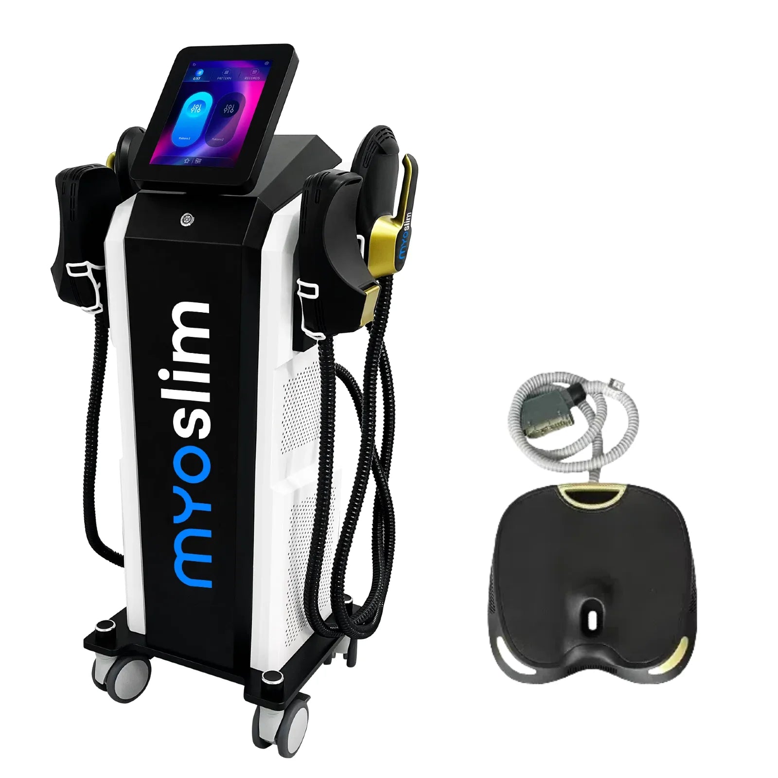 EMS New Body Shaping Instrument RF EMSZERO Body Shaping and Slimming Massager Electromagnetic Fat Reduction and Muscle Stimulati