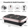 Vibration Plate,Fitness Vibration Board for Home,Full Body Exercise Machine,Fat Burning & Muscle Building,Body Shaper Trainer
