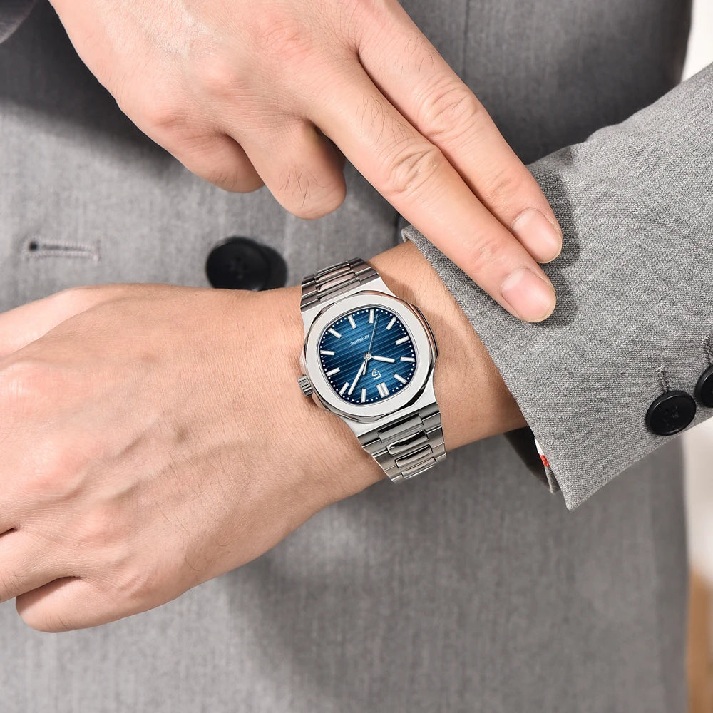 PAGANI DESIGN Top Luxury Automatic Watch For Men Mechanical Watches Men Sports Waterproof Sapphire Stainless Steel Reloj Hombre