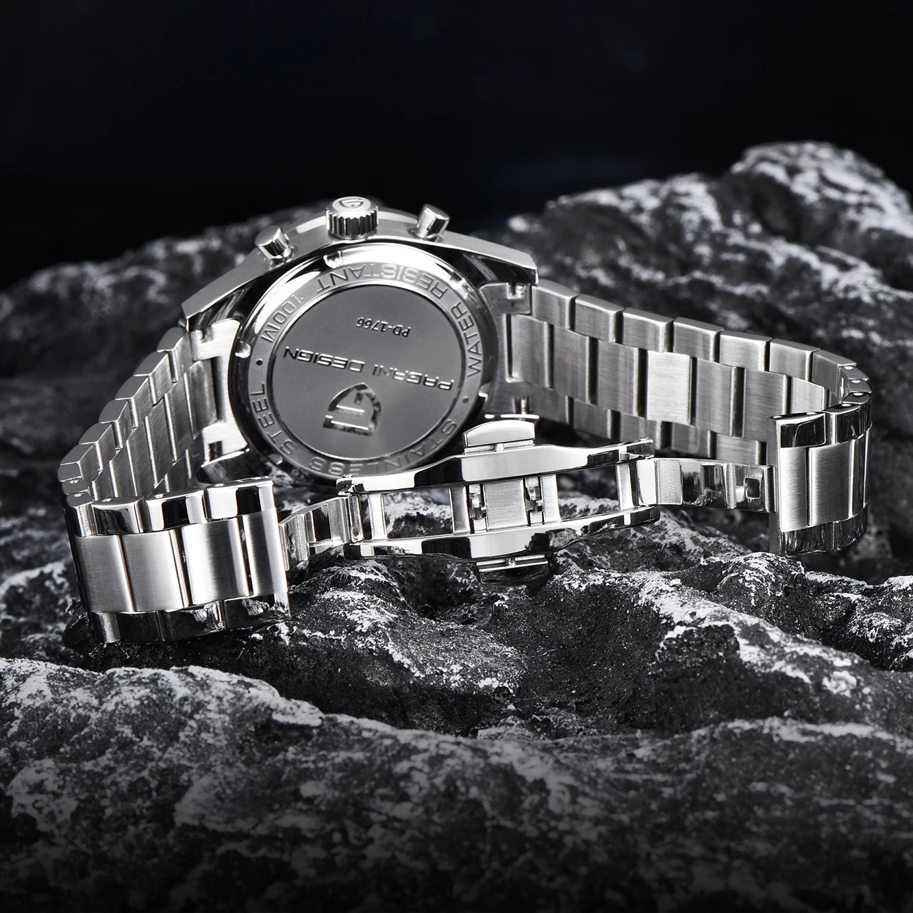 PAGANI DESIGN 2026 New Retro Mens Watches Moon Quartz Watch For Men Speed Sports Chronograph AR Sapphire VK64 Clock Reloj Hombre