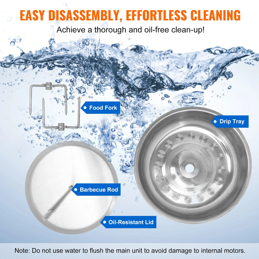 SucceBuy Shawarma Grill Machine13 lbs Chicken Shawarma Cooker Gas Vertical Broiler Gyro Rotisserie Oven Doner Kebab for Home