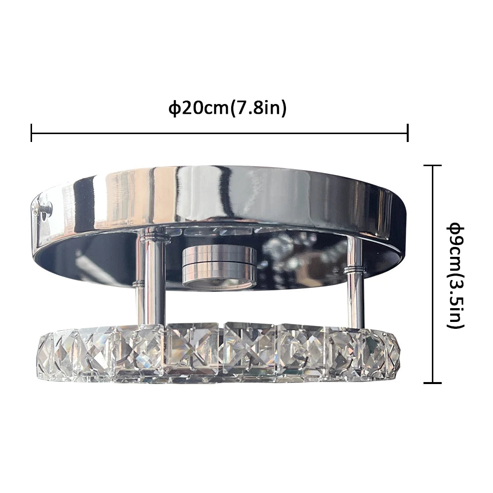 Modern K9 Luxury Crystal Ceiling Lamp Smart Led Living Dining Room Pendant Light Chandelier Remote Control Hanging Decor Luminai