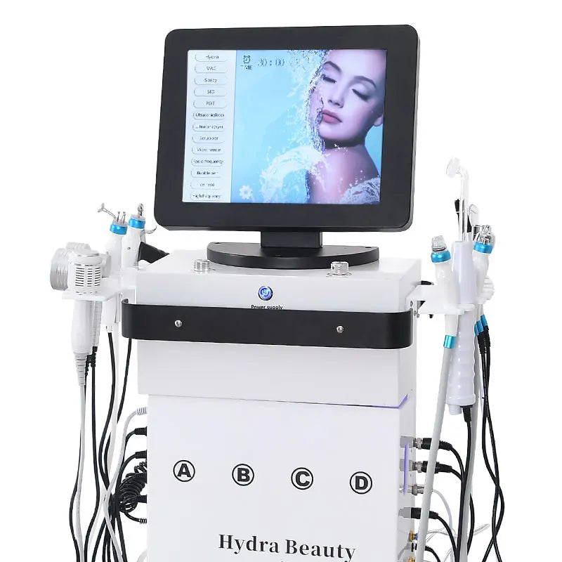 14 In 1 hydra beauty facial  Machine Skin Peeling hydra beauty facial Aqua Peel Machine beautiful equipment