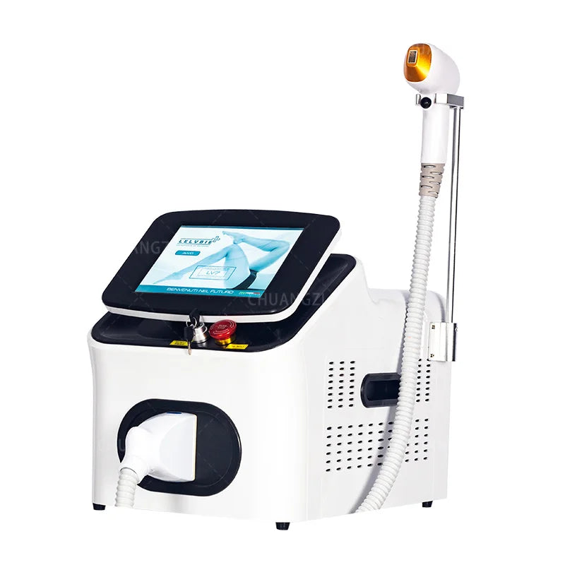 Latest Diode Laser White 808 Hair Remover Safe Painless Permanent Ice Platinum Cooling System The Best Choice For Beauty Lovers
