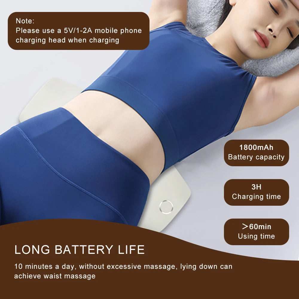 Electric Lumbar Traction Massager Waist masajeador Adjustable Vibration Waist Massager Waist Spine Support Back Massage Machine