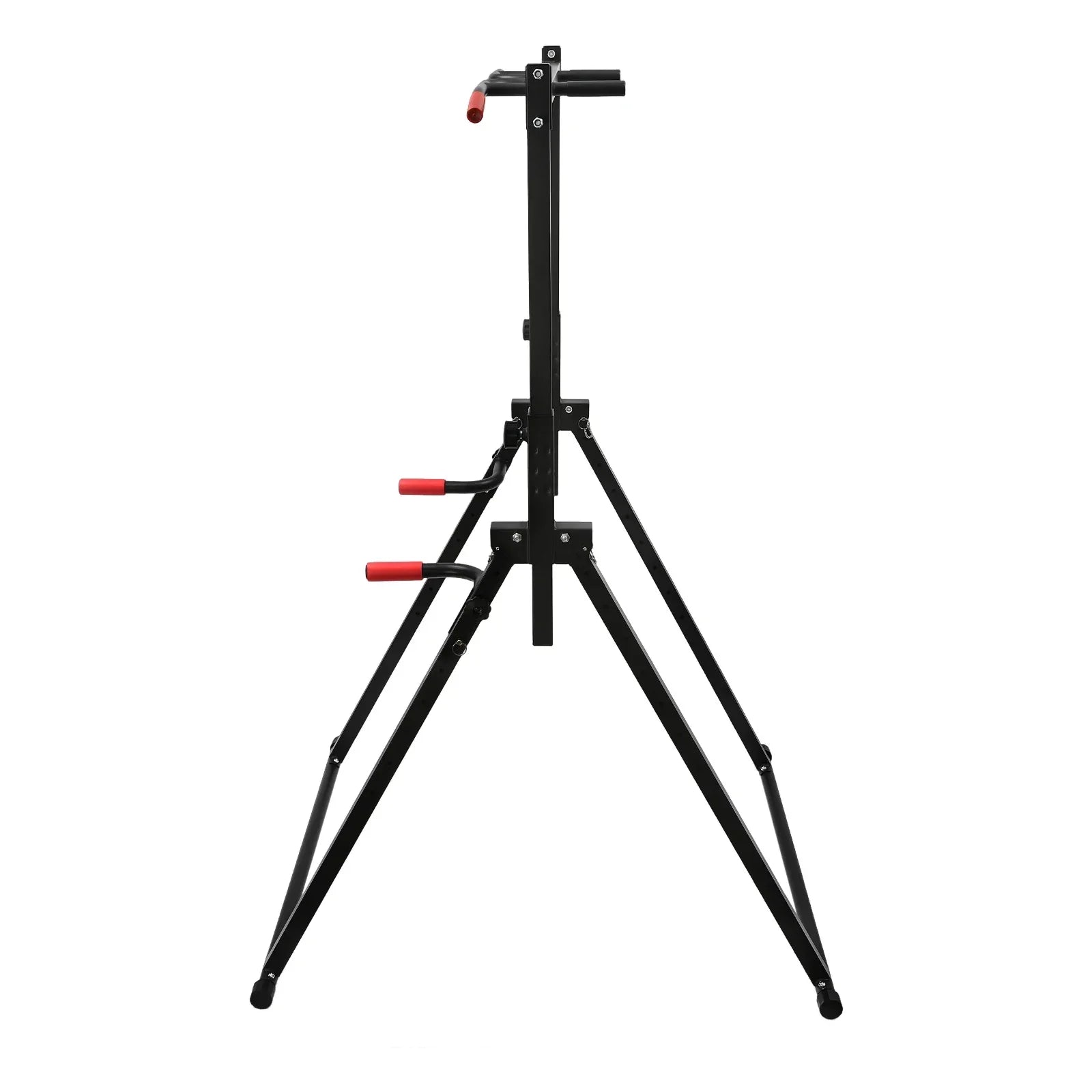 Foldable Power Tower Triangular Pull Up Station, Training Bars Load Capacity 200 kg, Multifunctional Fitness Training Device