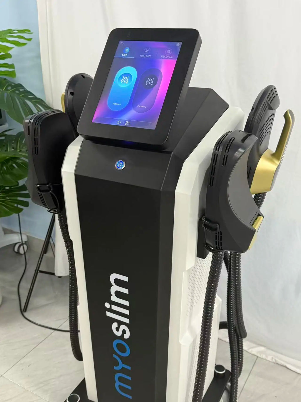 EMS New Body Shaping Instrument RF EMSZERO Body Shaping and Slimming Massager Electromagnetic Fat Reduction and Muscle Stimulati